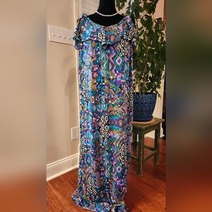 Kate & Mallory Abstract Print Dress